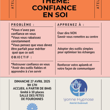 STAGE “OSEZ BRILLER” THEME: CONFIANCE EN SOI
